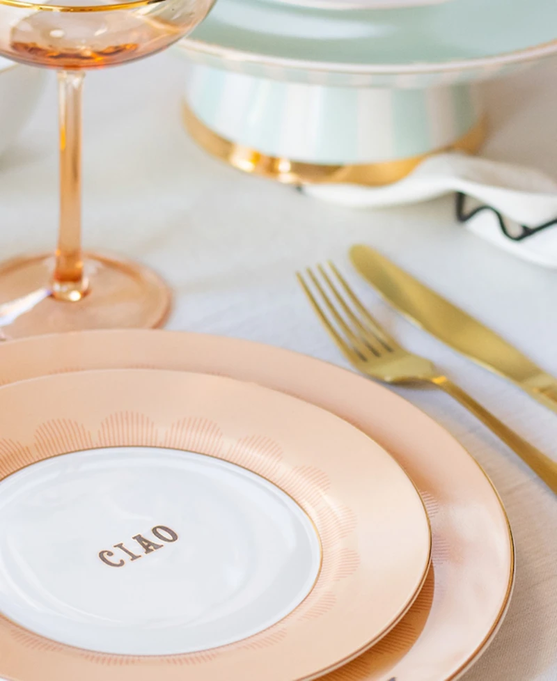 Yvonne Ellen Slogan Side Plates