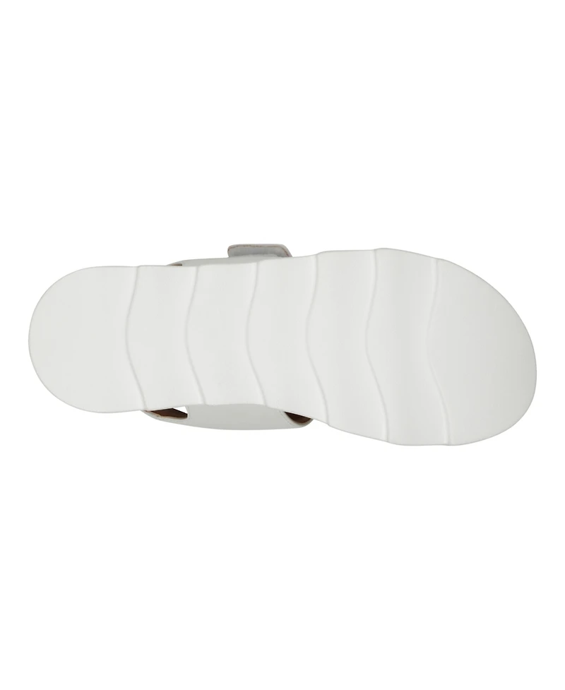 Gc Shoes Women's Voss Double Band Adjustable Strap Platform Sandals