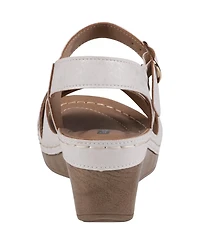 Gc Shoes Women's Monaco Crisscross Wedge Sandals