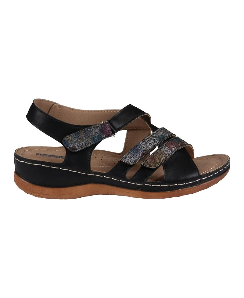 Gc Shoes Women's Dalary Strappy Footbed Flat Sandals
