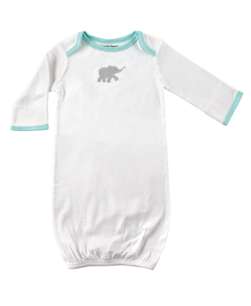 Luvable Friends Baby Unisex Cotton Gowns