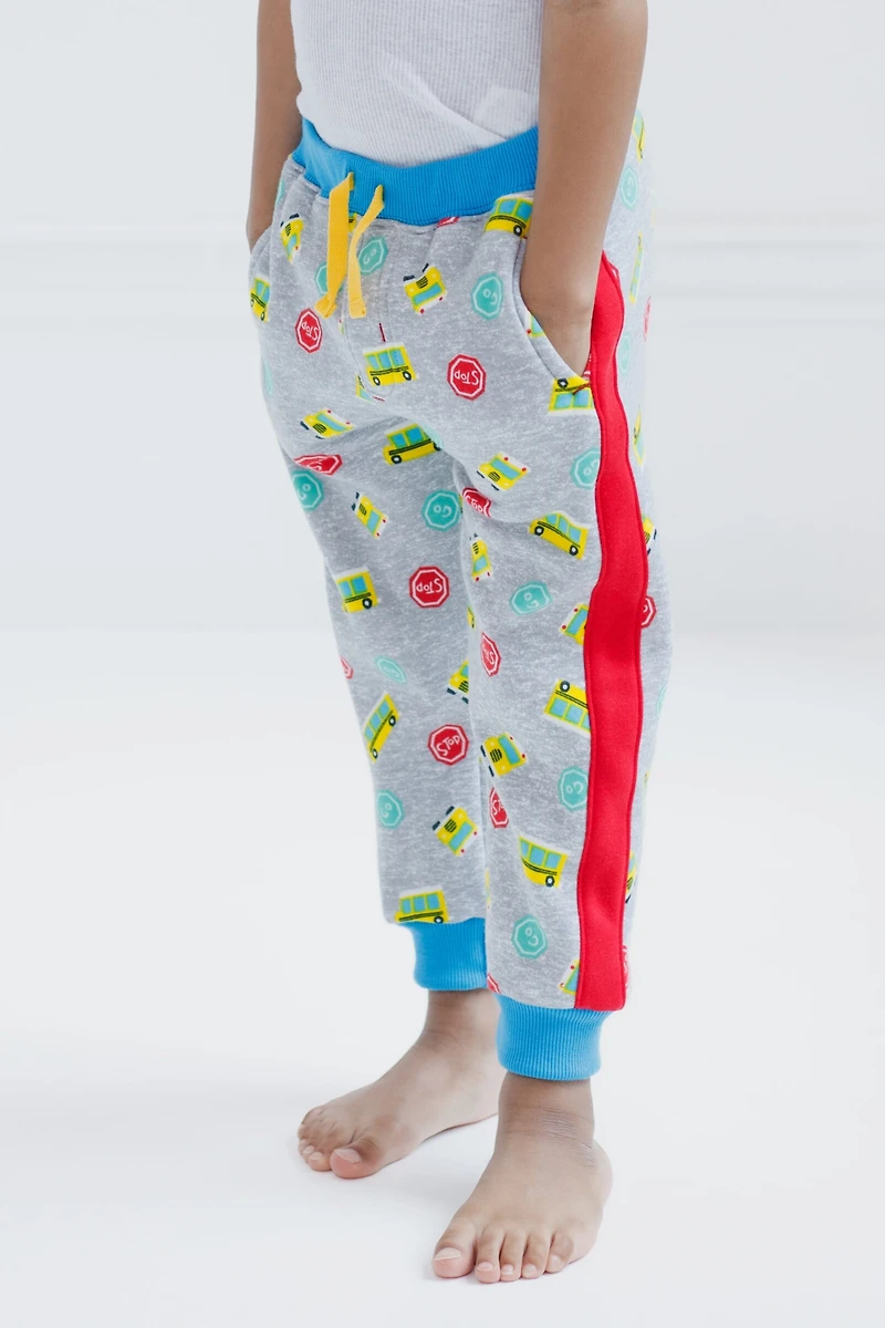 CoComelon Jj Fleece 2 Pack Jogger Pants Toddler| Child Boys