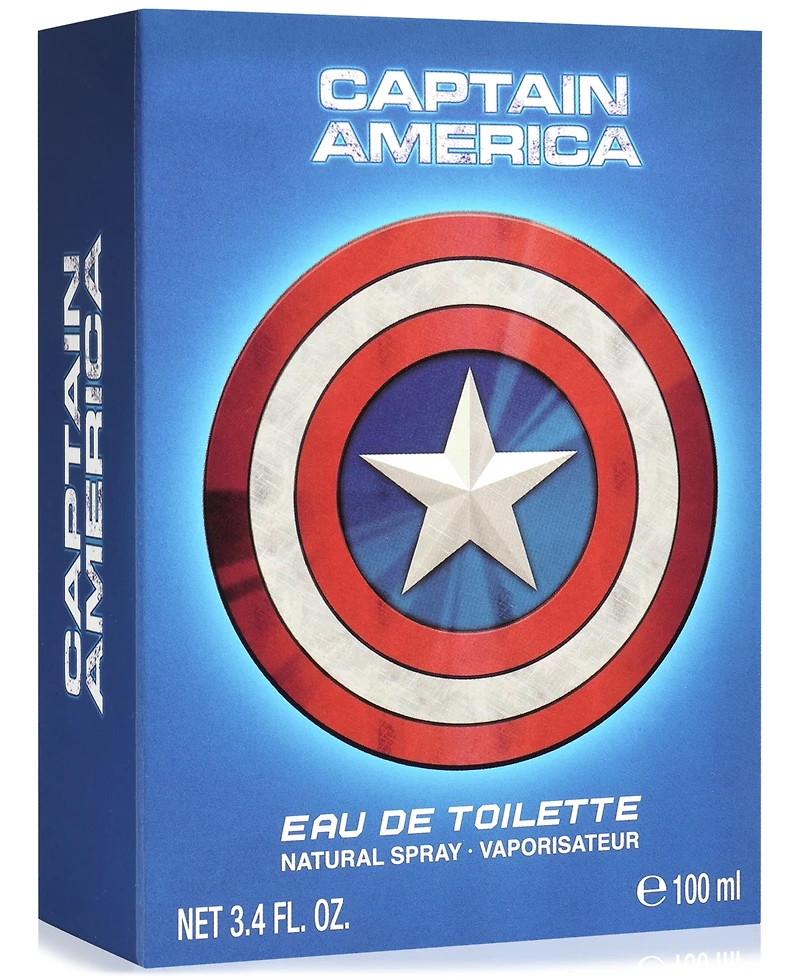 Marvel Captain America Eau de Toilette Spray, 3.4 oz.