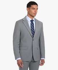 Tommy Hilfiger Men's Solid Pearl Grey Suit Separate Jacket