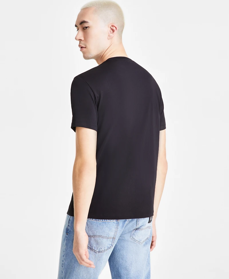 A|X Armani Exchange Men's Short Sleeve Crewneck Logo Graphic T-Shirt, Created for Macy's