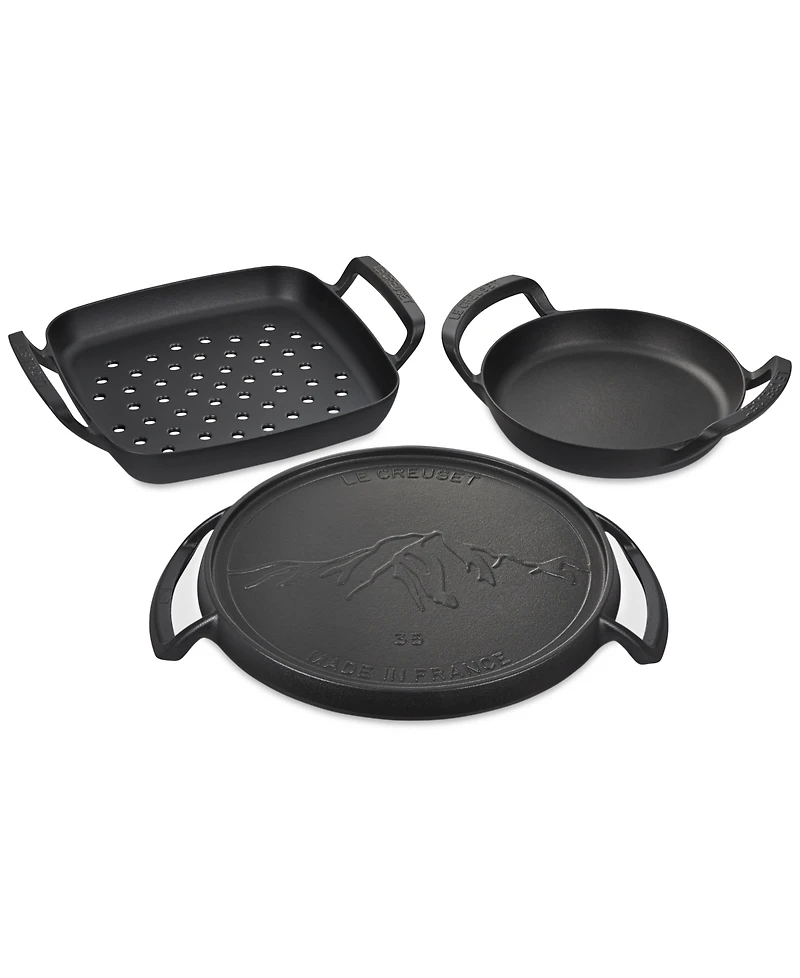 Le Creuset Alpine Outdoor Collection Enameled Cast Iron Pizza Pan