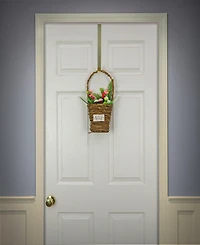 National Tree Company 15" Easter Floral Wall Basket
