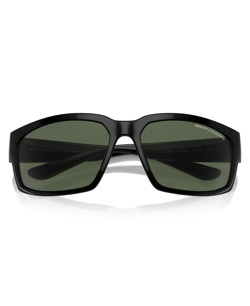 A|X Armani Exchange Men's Polarized Sunglasses, Ax4142Su