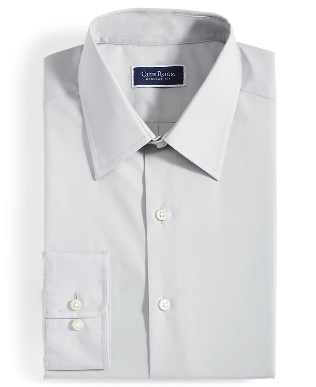 Club Room Men's Regular-Fit Dress Shirt