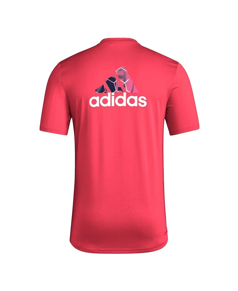 Men's adidas Red St. Louis City Sc Local Pop Aeroready T-shirt