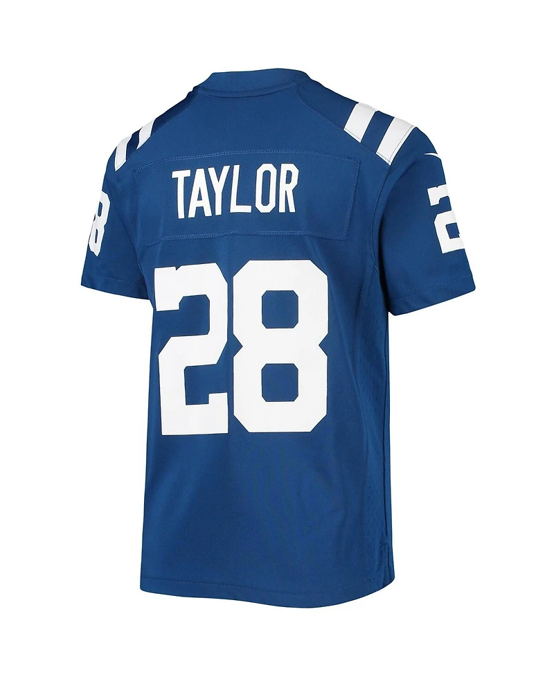 Big Boys Nike Jonathan Taylor Royal Indianapolis Colts Game Jersey