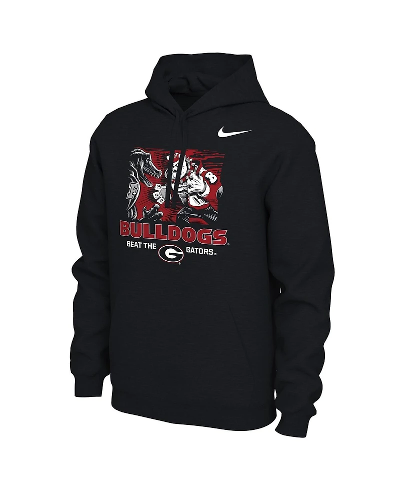 Men's Nike Black Georgia Bulldogs Fl, Ga Rivalry Pullover Hoodie