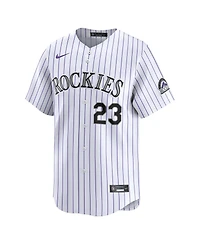 Men's Nike Kris Bryant White Colorado Rockies Home Limited Player Jersey