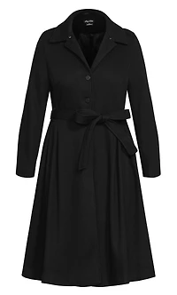 City Chic Plus Blushing Belle Coat