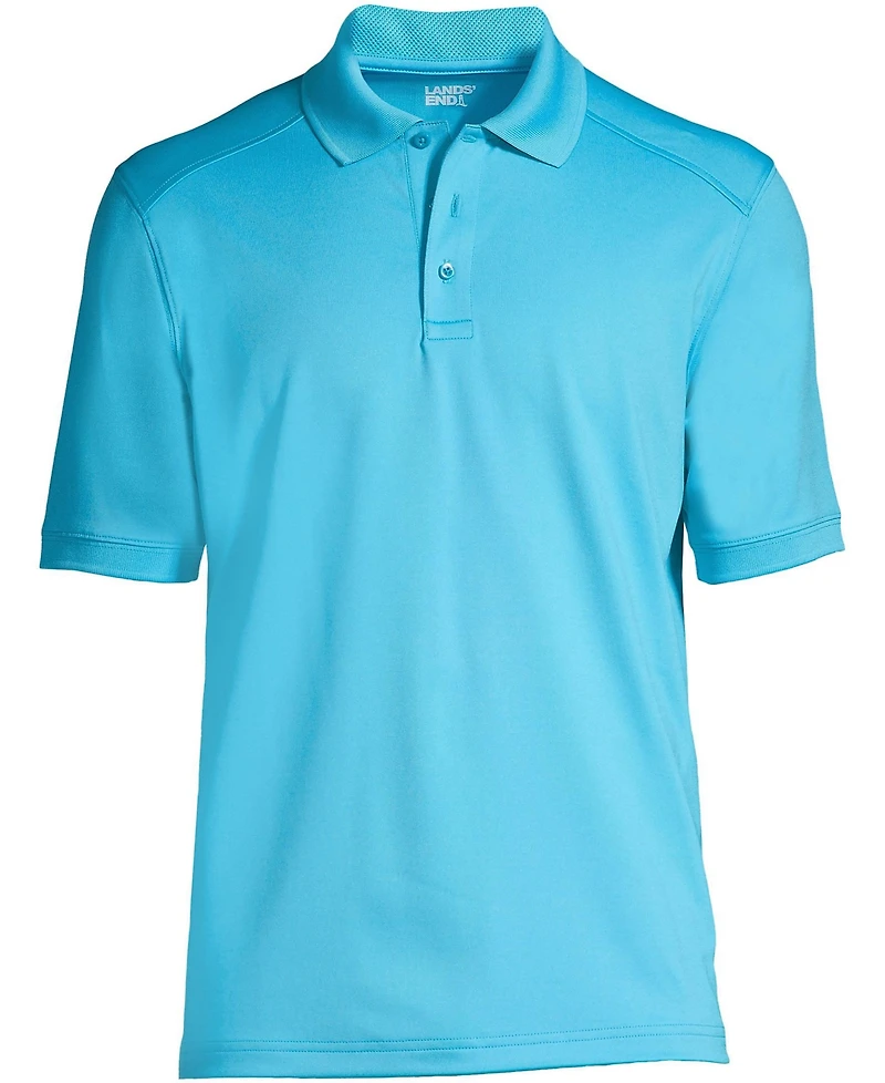 Lands' End Men's Short Sleeve Rapid Dry Active Polo Shirt