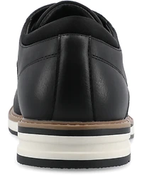 Vance Co. Men's Leon Tru Comfort Foam Lace-Up Casual Dress Shoes
