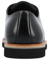 Vance Co. Men's Evander Tru Comfort Foam Wingtip Lace-Up Derby Shoes