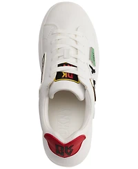Dkny Jewel City Signs Lace-Up Low-Top Platform Sneakers