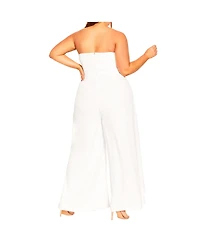 City Chic Plus Attract Jumpsuit