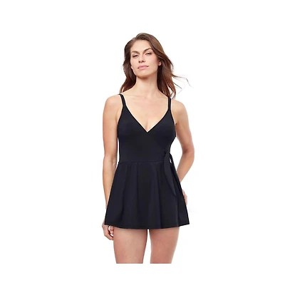 Profile by Gottex Women's Tutti Frutti V neck surplice one piece swimdress
