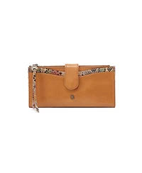 Hobo Max Continental Wallet - Blue Stone