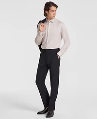 Calvin Klein Men's Slim-Fit Wool-Blend Stretch Suit Pants