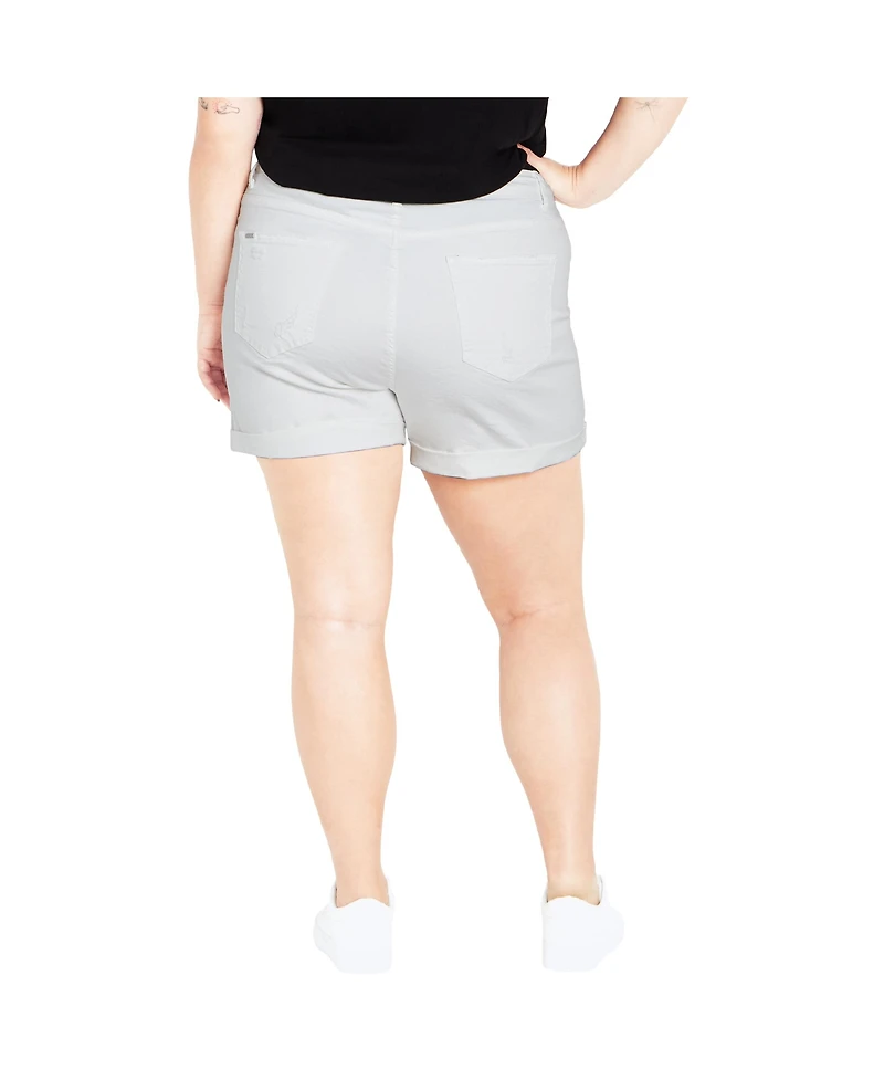 Plus Ripped Love Short