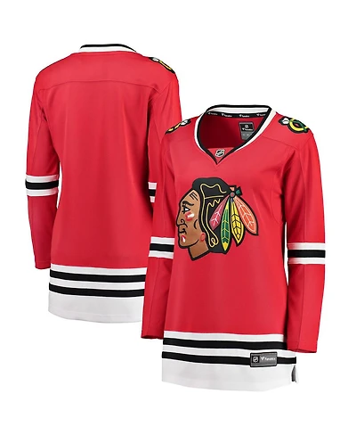 Women's Fanatics Red Chicago Blackhawks Breakaway Home Jersey