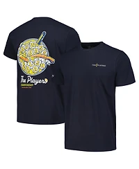 Men's Barstool Golf Navy The Players T-shirt