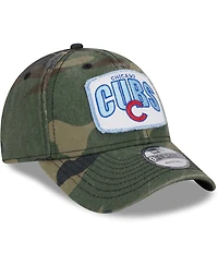 Men's New Era Camo Chicago Cubs Gameday 9FORTY Adjustable Hat