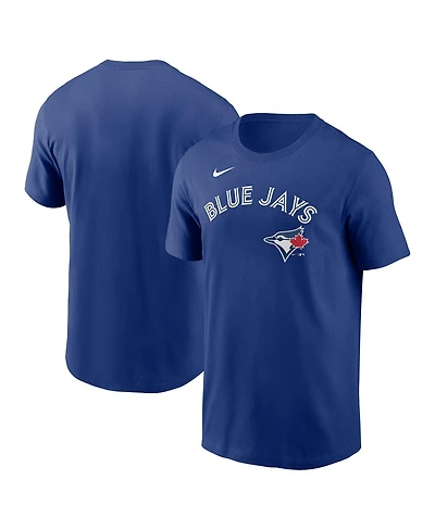 Men's Nike Royal Toronto Blue Jays Fuse Wordmark T-shirt