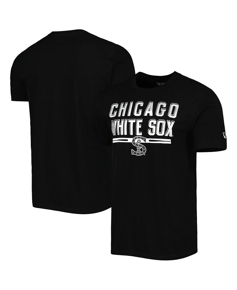 Men's New Era Black Chicago White Sox Batting Practice T-shirt