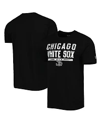 Men's New Era Black Chicago White Sox Batting Practice T-shirt