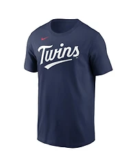 Men's Nike Ryan Jeffers Navy Minnesota Twins Player Name and Number T-shirt