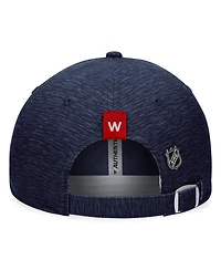 Men's Fanatics Navy Washington Capitals Authentic Pro Road Adjustable Hat