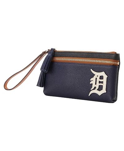 Men's and Women's Dooney & Bourke Detroit Tigers Infield Double-Zip Wristlet