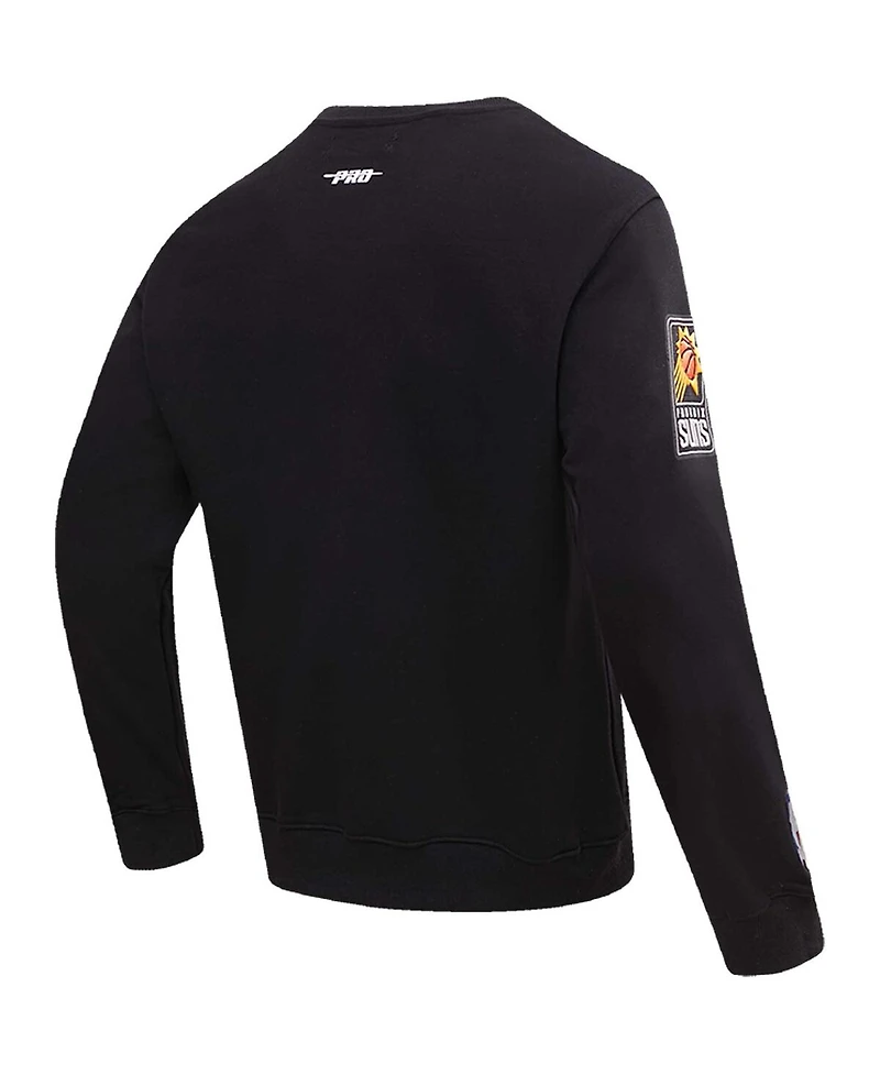 Men's Pro Standard Devin Booker Black Phoenix Suns Avatar Pullover Sweatshirt
