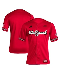 Adidas Men's Nc State Wolfpack Reverse Retro Replica Jersey Baseball
