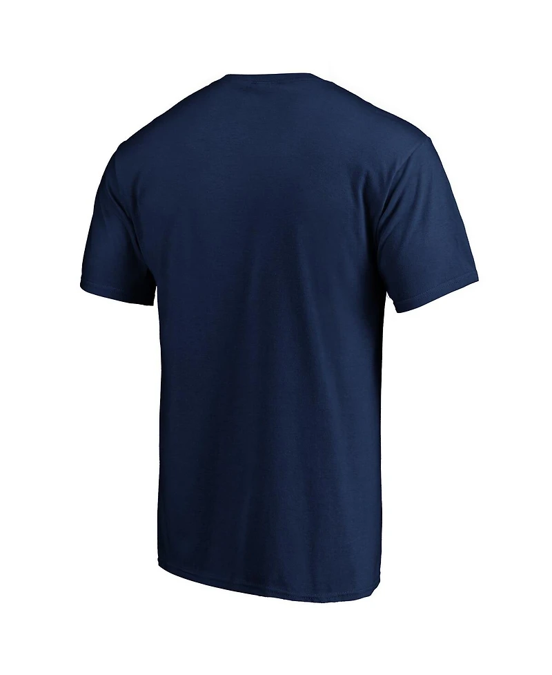 Men's Fanatics Navy Chicago Cubs Team Heart & Soul T-shirt