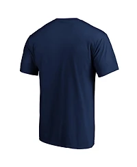 Men's Fanatics Navy Chicago Cubs Team Heart & Soul T-shirt