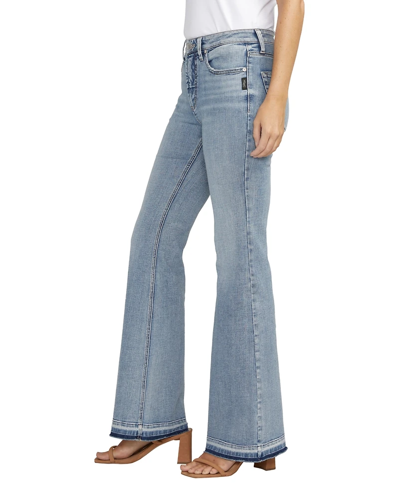 Silver Jeans Co. Most Wanted Mid Rise Flare Jeans