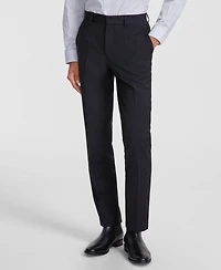Hugo by Boss Men's Modern-Fit Solid Wool-Blend Suit Trousers
