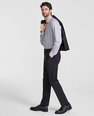 Hugo by Boss Men's Slim-Fit Superflex Stretch Solid Suit Pants - Close Out!