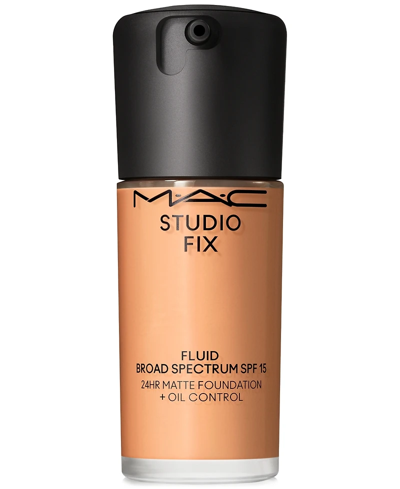 Mac Studio Fix Fluid Spf 15 24Hr Matte Foundation + Oil Control, 1 oz.