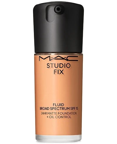Mac Studio Fix Fluid Spf 15 24Hr Matte Foundation + Oil Control, 1 oz.
