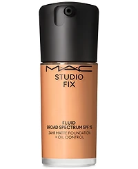 Mac Studio Fix Fluid Spf 15 24Hr Matte Foundation + Oil Control, 1 oz.