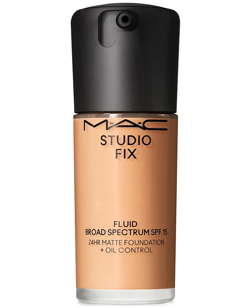 Mac Studio Fix Fluid Spf 15 24Hr Matte Foundation + Oil Control, 1 oz.