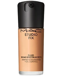 Mac Studio Fix Fluid Spf 15 24Hr Matte Foundation + Oil Control, 1 oz.