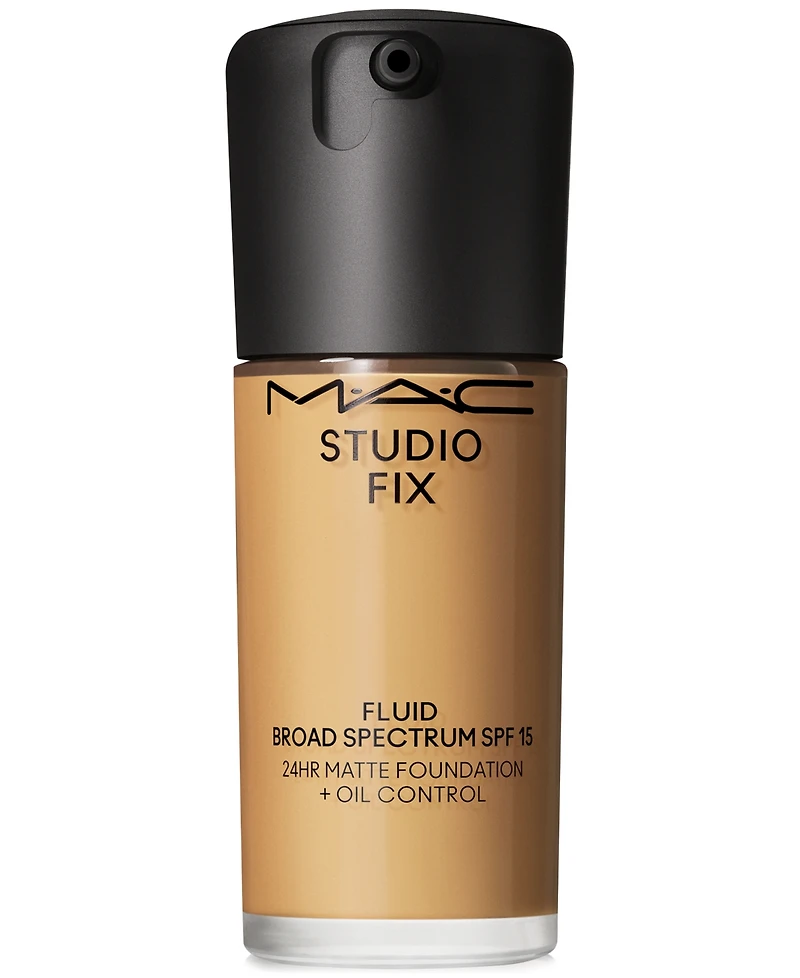 Mac Studio Fix Fluid Spf 15 24Hr Matte Foundation + Oil Control, 1 oz.