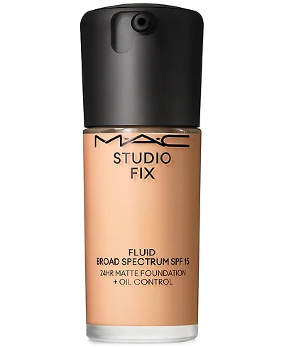 Mac Studio Fix Fluid Spf 15 24Hr Matte Foundation + Oil Control, 1 oz.